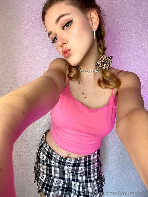 Just me and my pink world! 💗