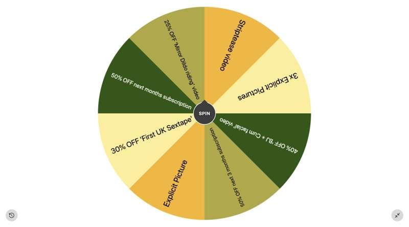 🚨NAUGHTY SPIN THE WHEEL 🚨 
Don't miss out on joining in and ..