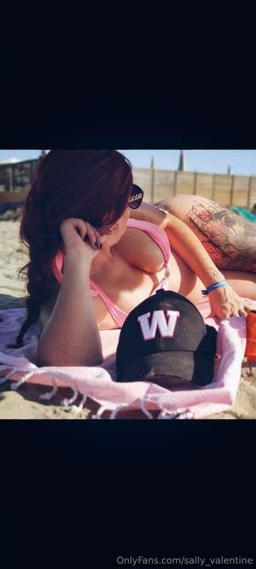 En string à la plage ... 😏 tu aimes ? 