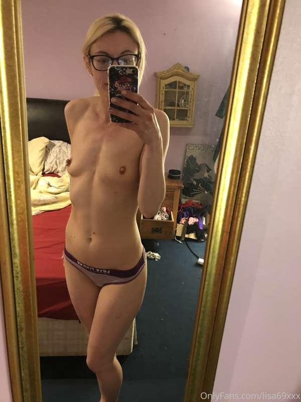 Purple stripy thong and large jewel plug