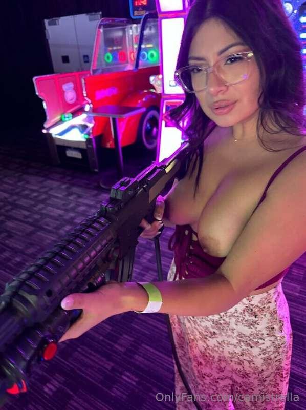 Is that a weapon in your pants?🫦