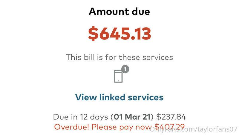 Help me pay my phone bill and you’ll be rewarded❤️