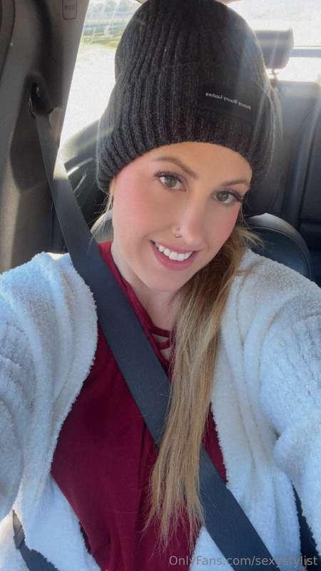 It’s chilly outside baby. Let’s snuggle together so then you..