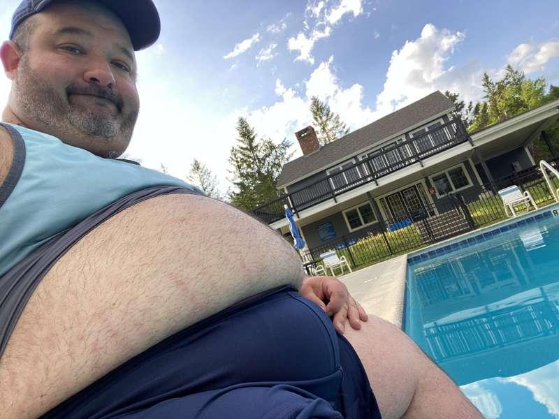1st FatDad pool day