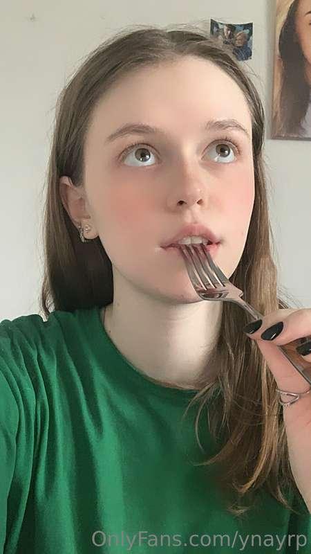 This is the face I make when I see something delicious. That..