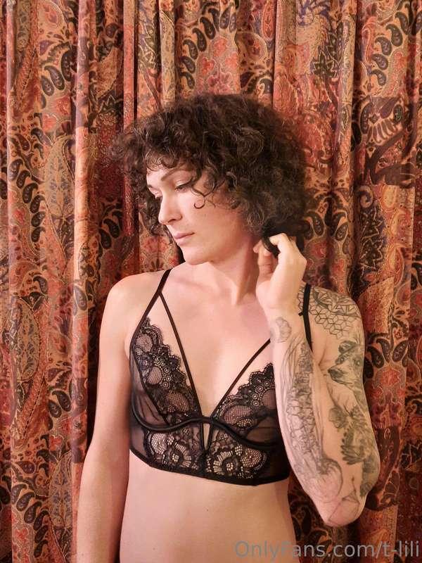 What better than a see-through bra? 😏