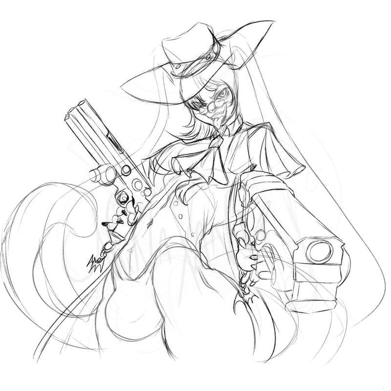 💖Vampy comm💖 Sketch! 