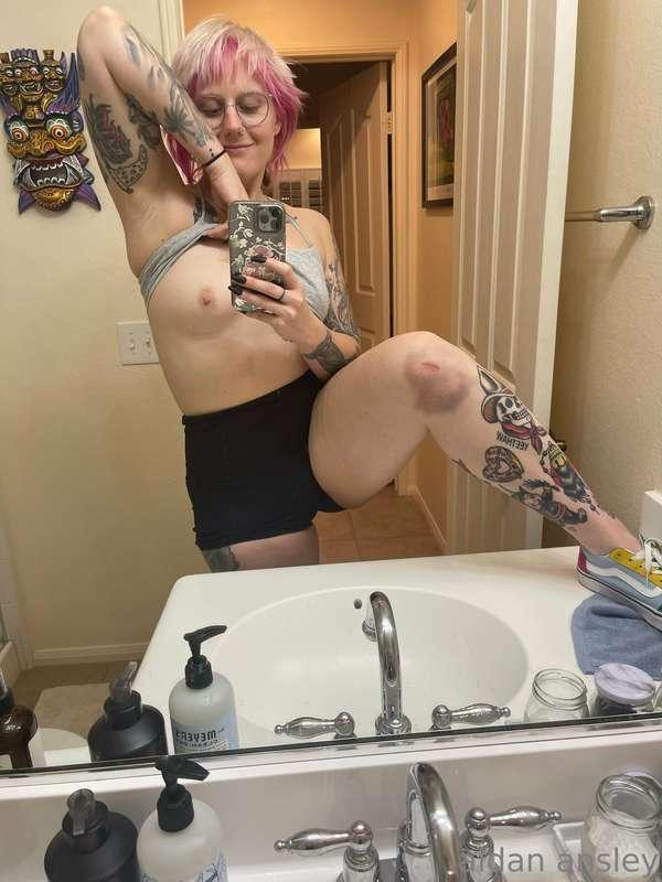 bend me over this counter and give me more bruises