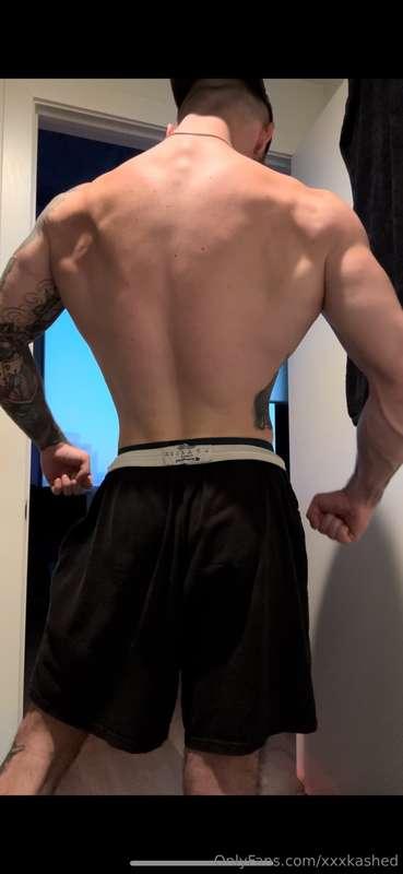 As a top, it is important to work out your back so that way ..