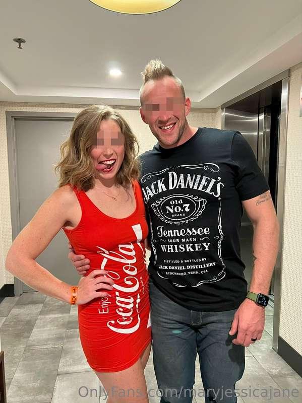 Hey Babes!! Here is a kinky couples night as Jack & Coke, fi..