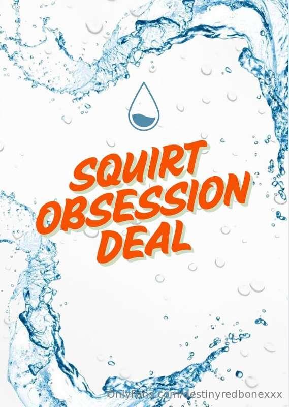 💦 SQUIRT OBSESSION DEAL 💦❣ 45+ MINUTES worth of squirting co..