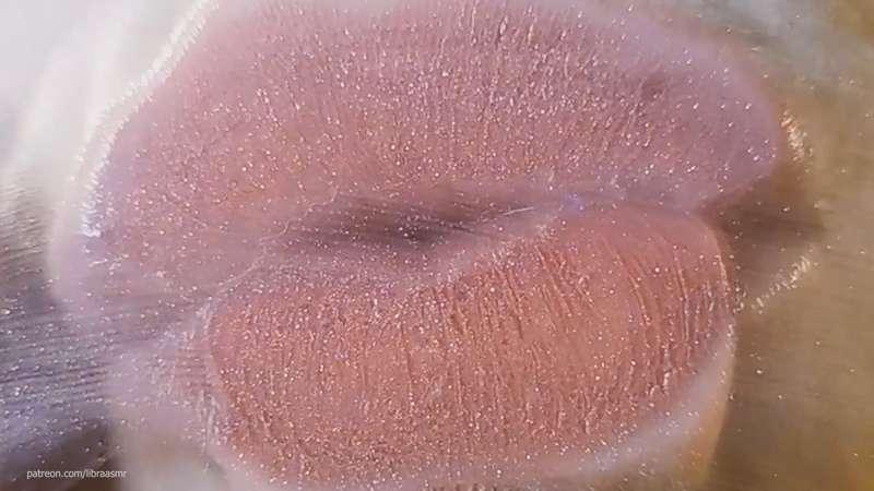 asmr soft lens kissing
