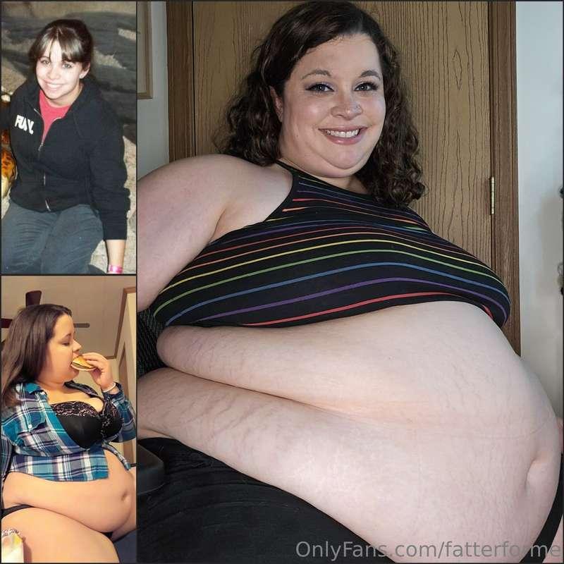 I'd love to fatten you up, just like I've already done to my..