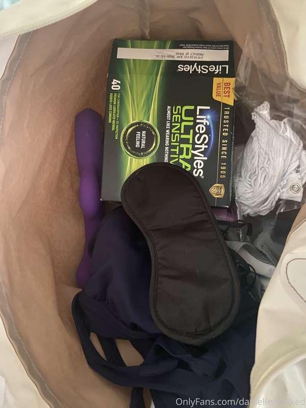 I’ve got my slut bag all ready to go. Getting ready to head ..