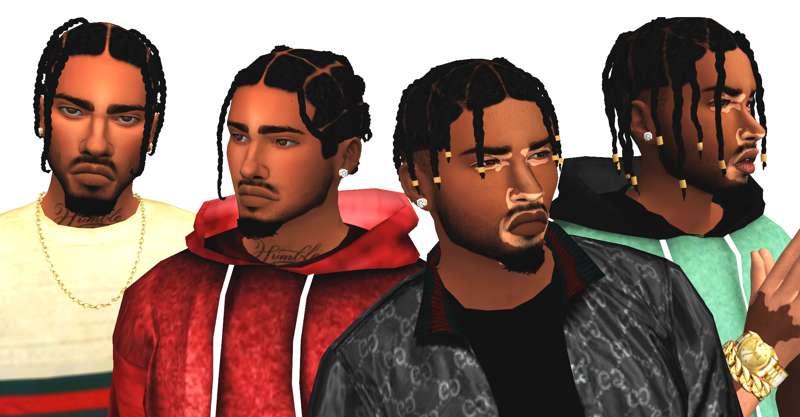 Travis & ASAP Rocky + Bonus Male Woke Bead Chains