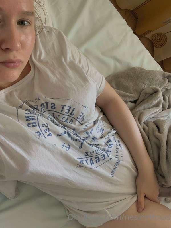 What is your favorite home wear?  Mine is a large men's T-sh..