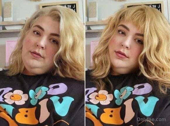 My hair is longer now and I'm getting fresh blonde this week..