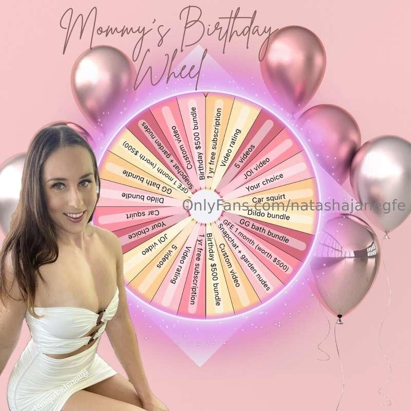 🥳🎉 BIRTHDAY BASH WHEEL! 🎉🥳  Celebrating my Birthday this mon..