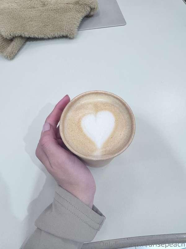 Had a nice coffee ☕️ This time I asked for a heart, but soun..