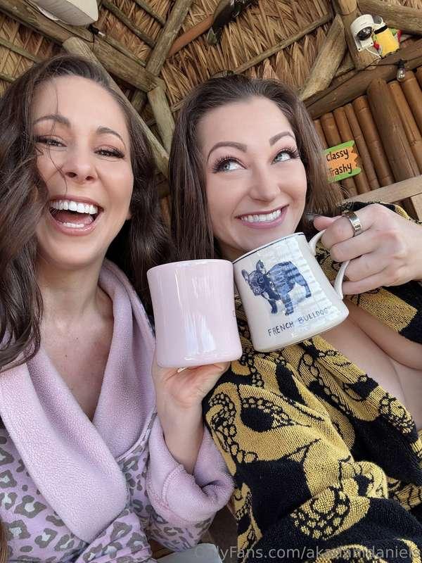 Good morning! Can you handle these two sexy girls this early..
