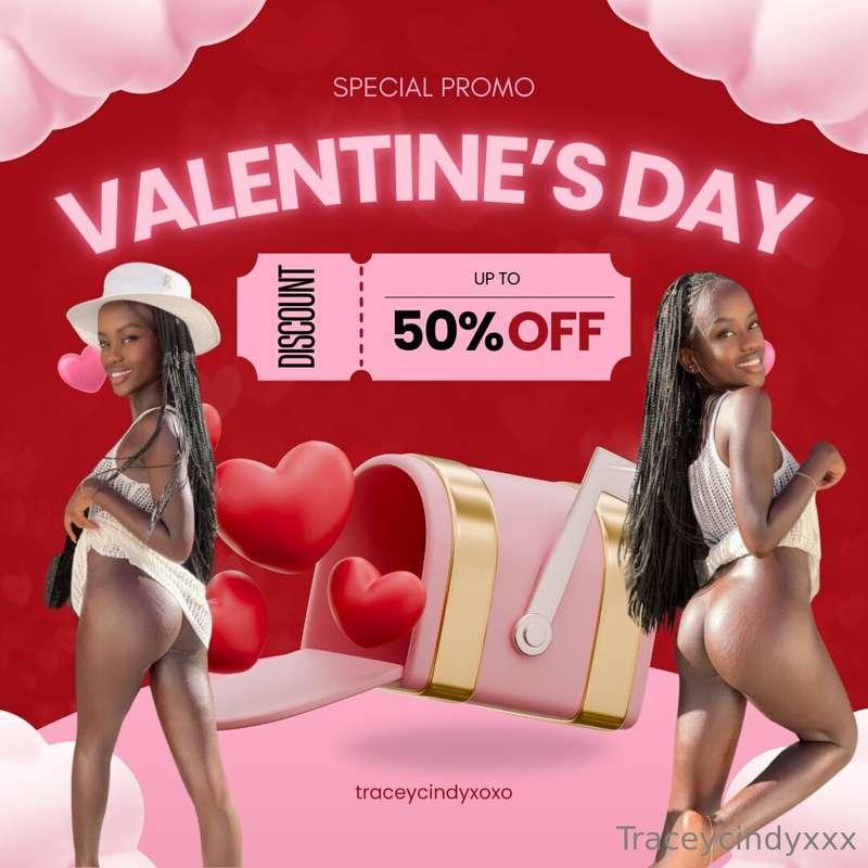 ONLY THIS VALENTINES DAY... 50% on all of my contents! 🎀📽 Do..