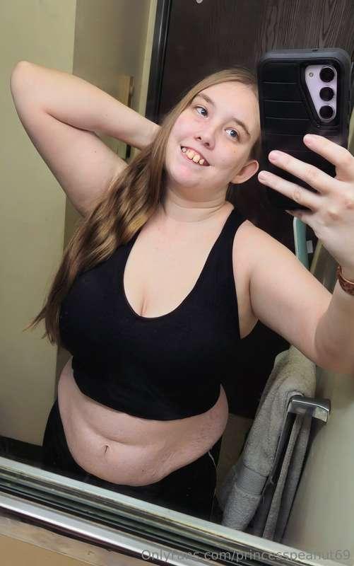 New sports bra. What do we think? 