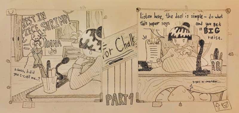 First third of a g*re comic 