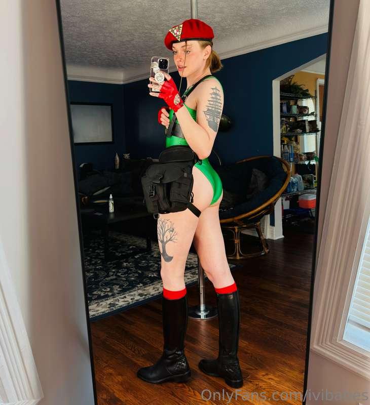 Omg I just realized I never uploaded my cammy cosplay here 🫠..