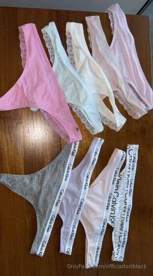 Good morning baby 💓 Order 1 pair of my panties today and get..