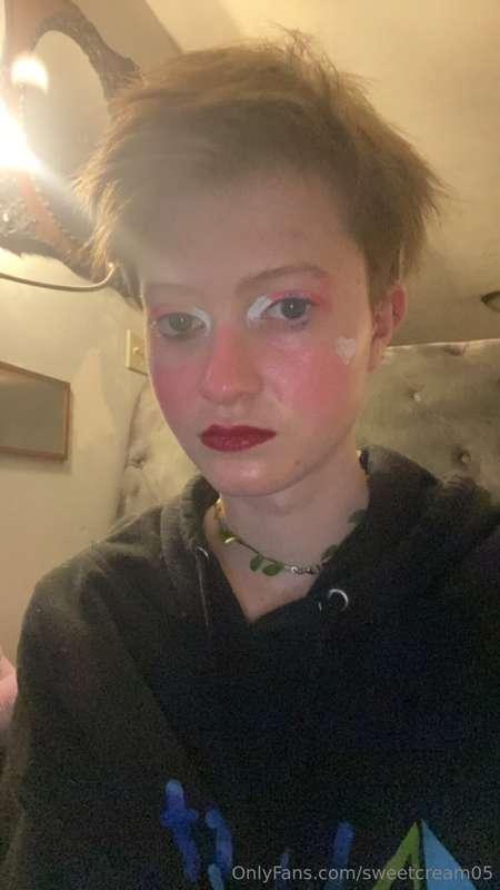 Haven't worn makeup in a while!