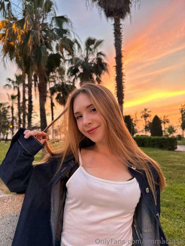 Summer sunsets feel different… soft and little too magical. ..