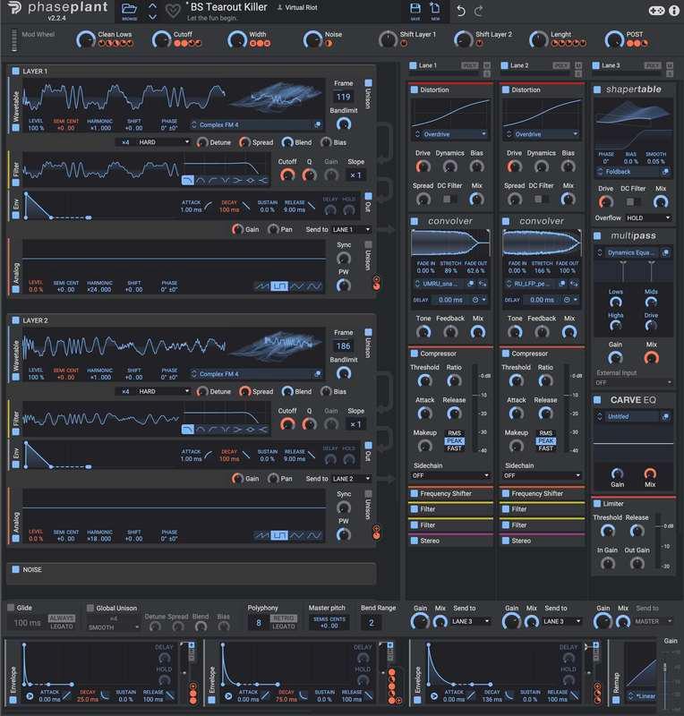 100 Phase Plant presets added to the shop!
