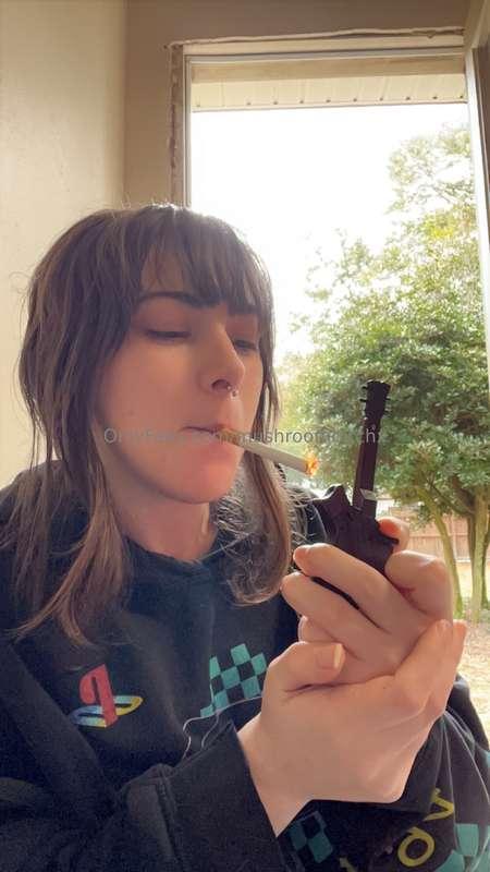 Enjoy a wank while I enjoy a cigarette.