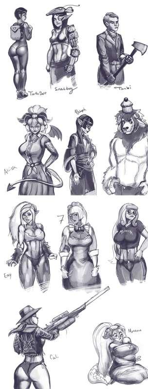 2 - 1 - 2019 sketches