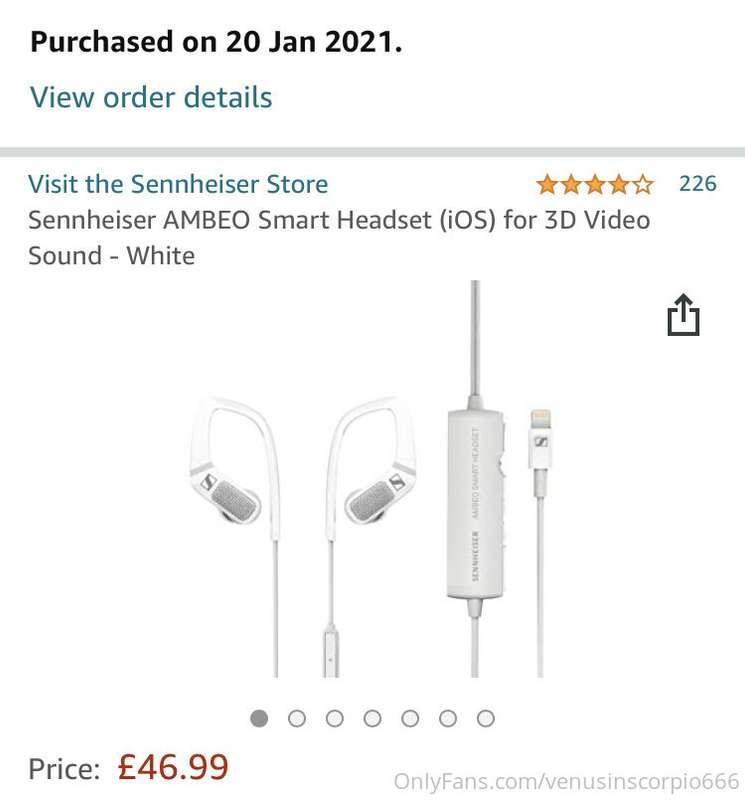 New binaural mic ordered for some sexy ear to ear whispering..