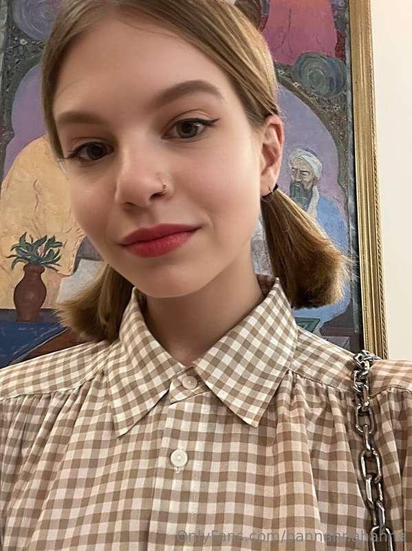 How do you like my hair? two cute little ponytails🤗😏...would..