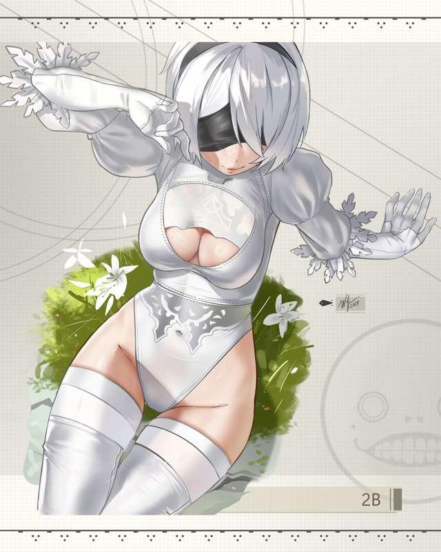 [R-18] 2B 2/5 + NSFW variations