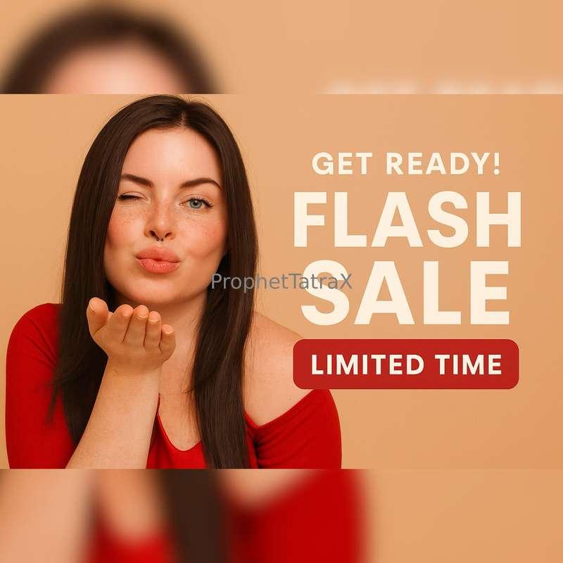 Stay tuned 😉 Flash sale! All items will be removed - limited..