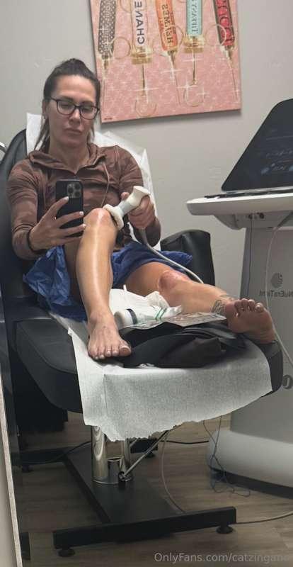 Some knee recovery and PT❤️‍🩹 