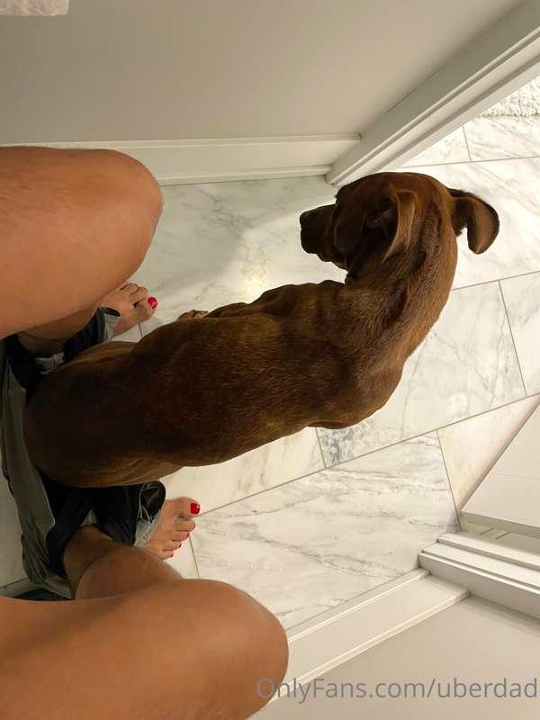 Who saved who???

….personal space much? 🥰❤️🐶