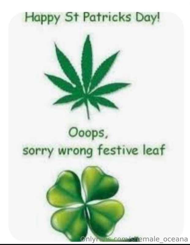 Happy st Patrick dayRecap of 3 years FYI the first image is ..