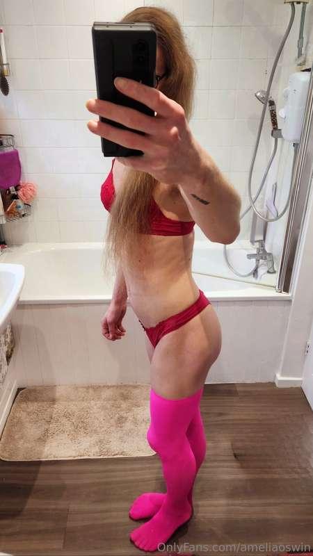 Me in pink