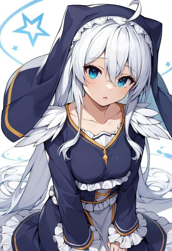 この素晴らしい女神に開脚を！　42枚(zip, pdf有り)
