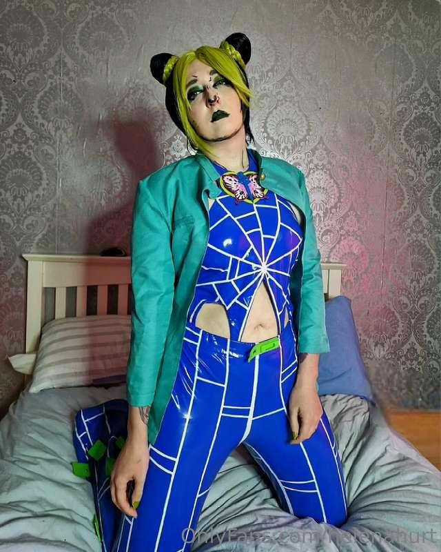Found my Jolyne Kujo cosplay again xxx