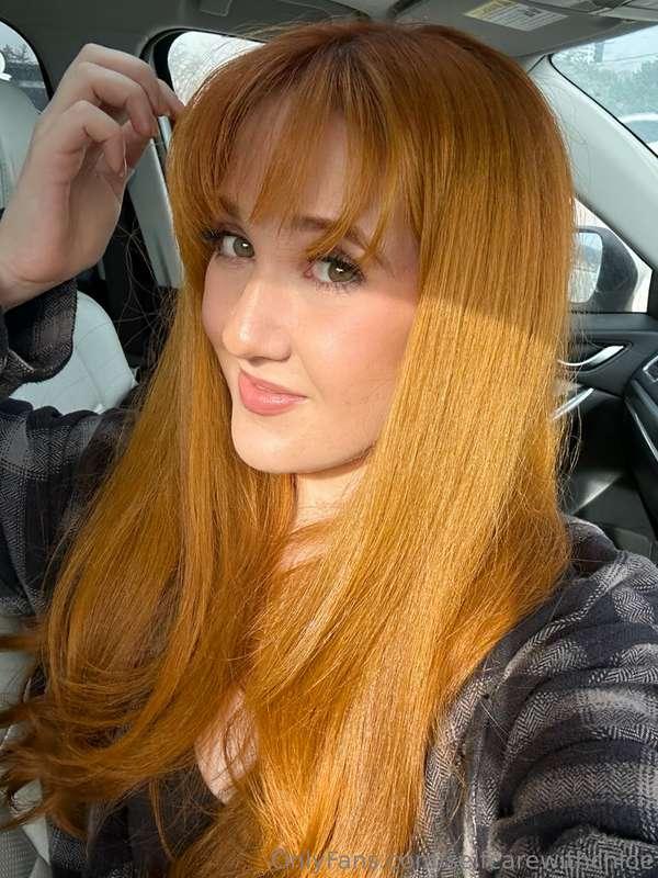 New Month… New Hair 😍💐☀️ I’m loving this sunny weather 🥰 Who..