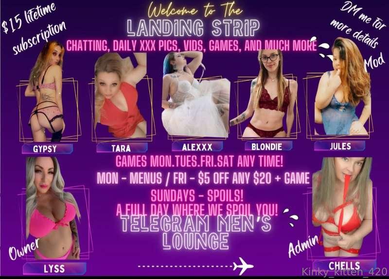 Hey babe. So my men’s lounge is $15 lifetime subscription. M..