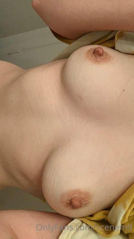 good morning i woke up and my boobs looked like this