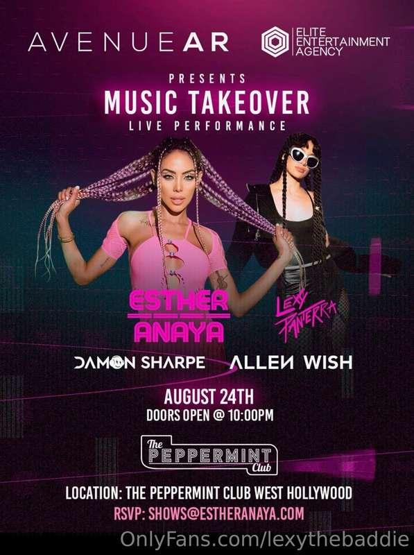 I'm performing at The Peppermint Club in Los Angeles tomorro..