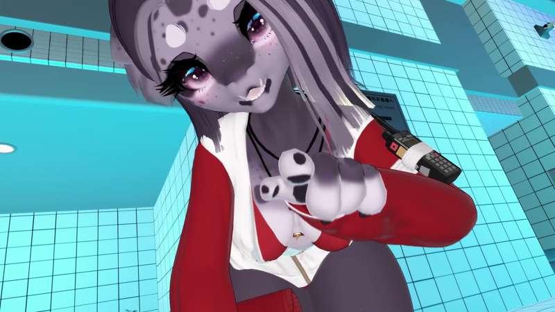 Cutie Shark Girl 🦈 Pool Life Guard ❤️ ASMR Erotic Role Play :3