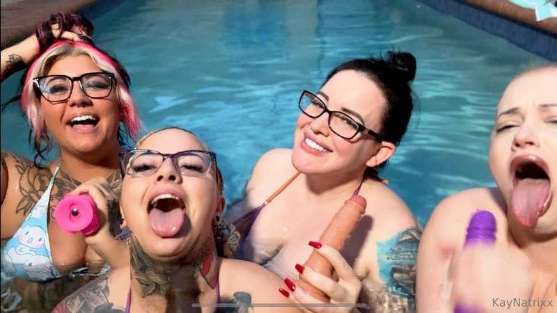 🍆💦 FOUR GIRL JOI 🍆💦@kaynatrix @pole_thick @barklicious @ddth..